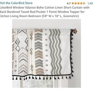 Boho Curtain